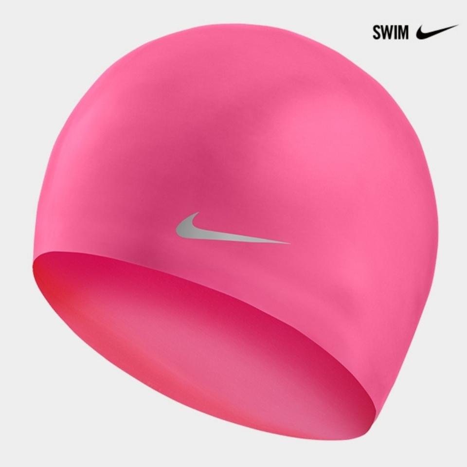 [완벽새상품]나이키 스윔 유아 수모-유스 솔리드 실리콘 캡