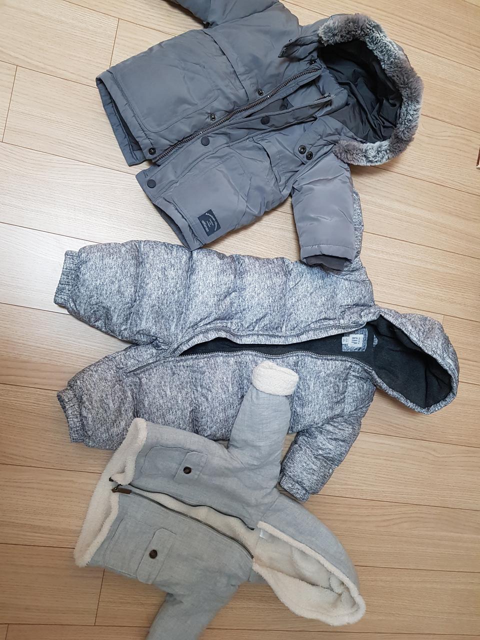 돌전패딩 3종 카터스바디슈트 알포송패딩 일괄만원