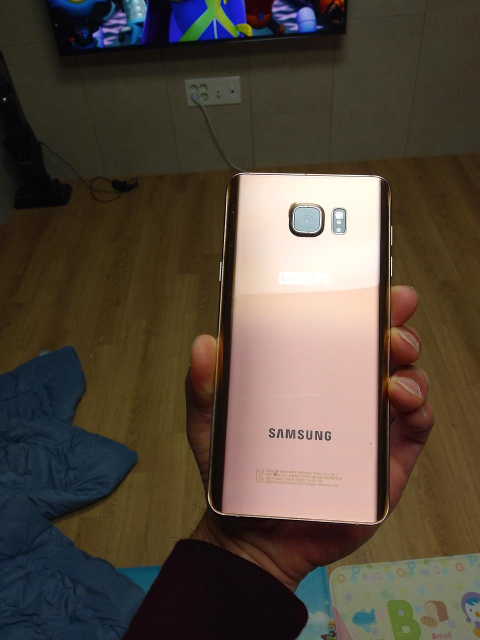 갤럭시 노트5 핑크골드 A급 기기단품 7만5천원에 팝니다