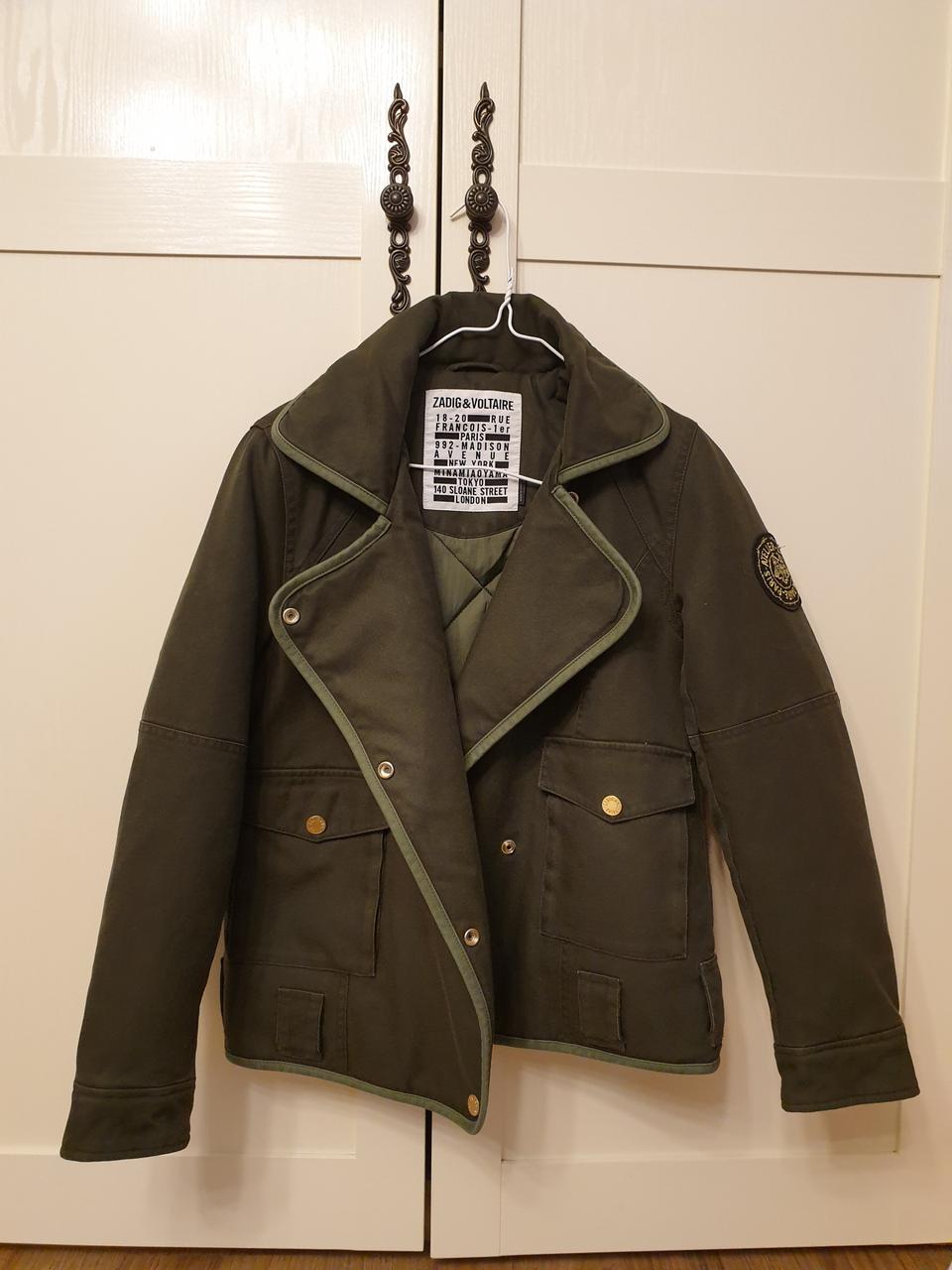 자딕앤볼테르 야상누빔자켓