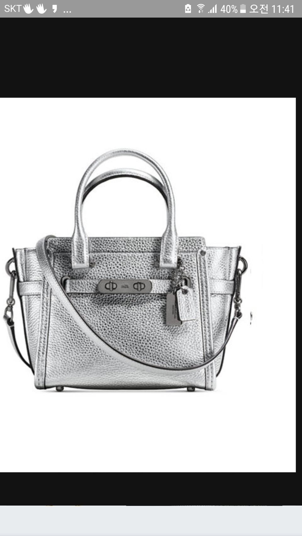 코치스웨거실버미니