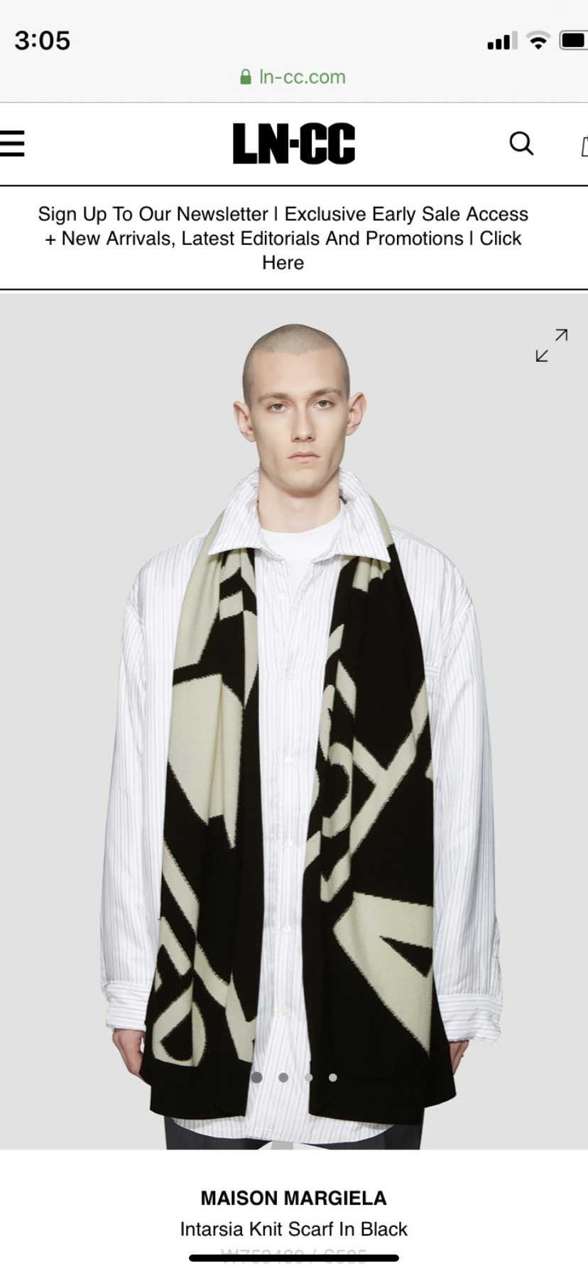 마르지엘라 스카프