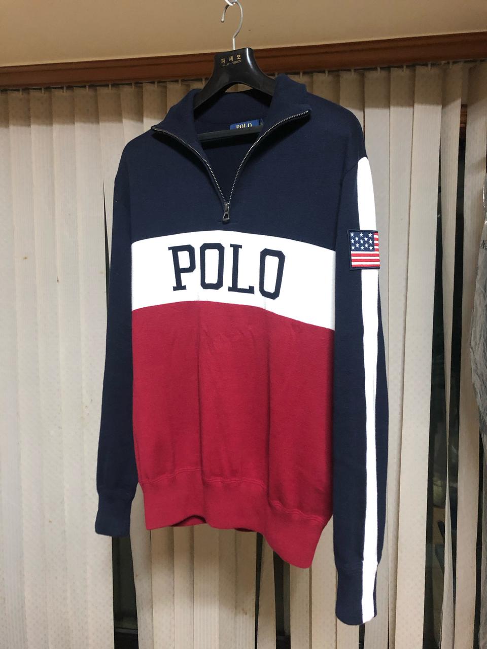 폴로 랄프로렌 집업니트