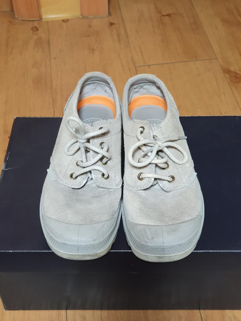 팔라디움 팜파 스웨이드 그레이 250