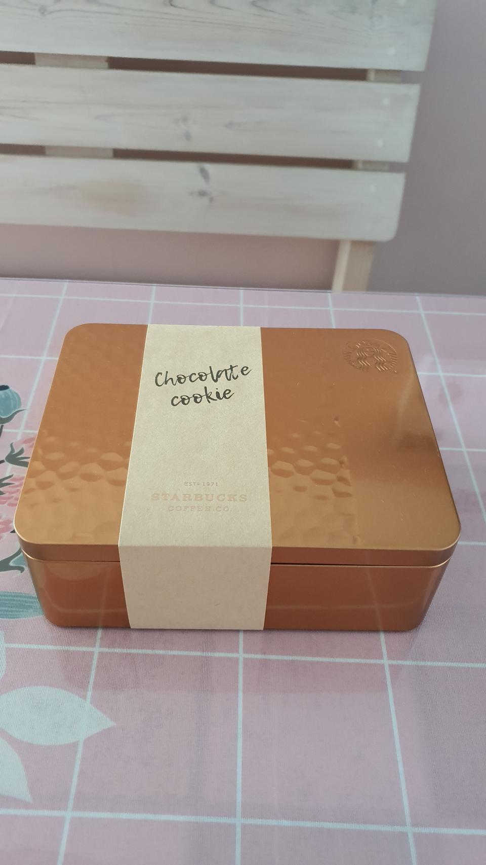 《택포》스타벅스 쿠키 틴 케이스