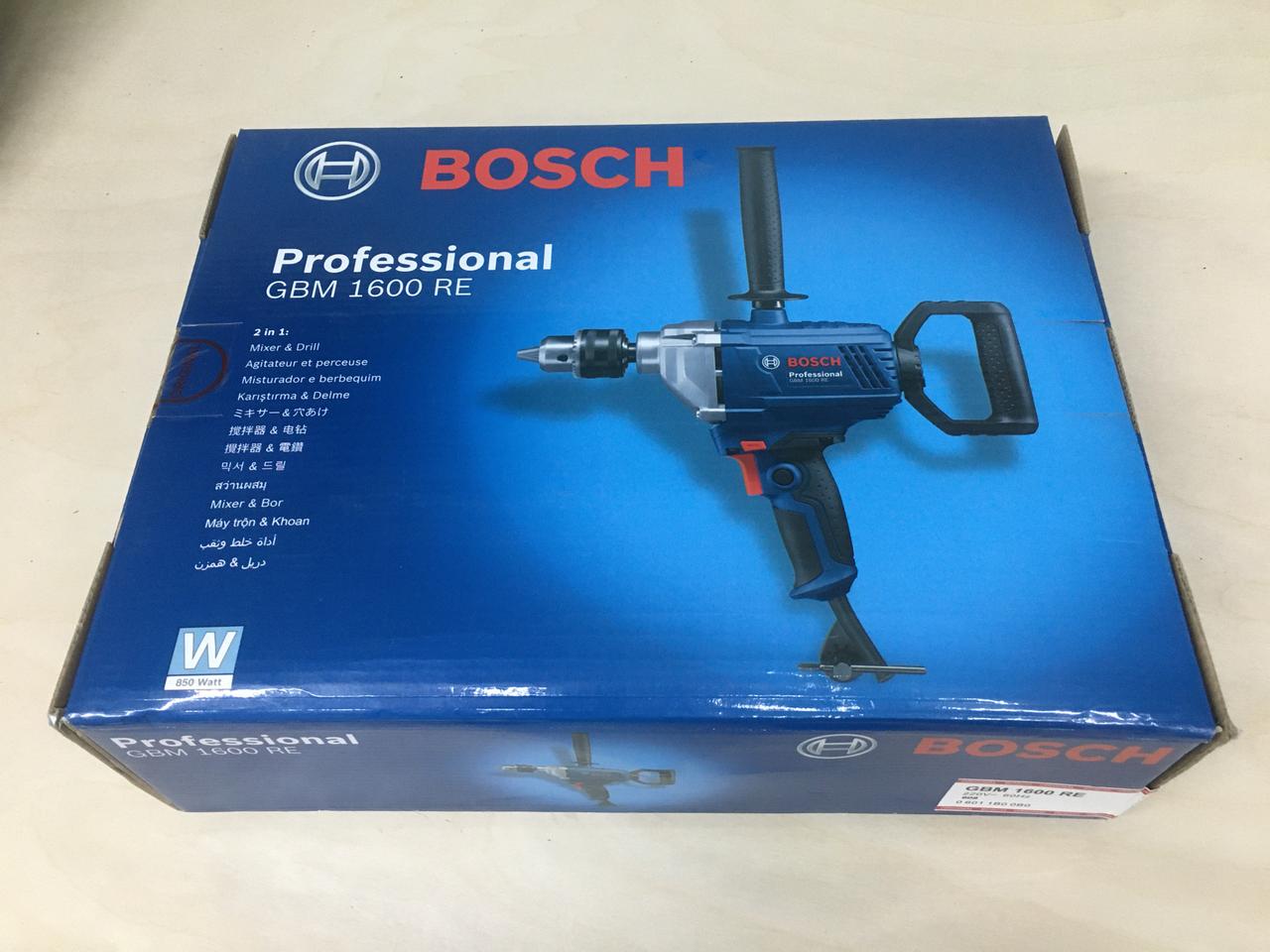 보쉬 믹서드릴 gbm 1600 re 신품