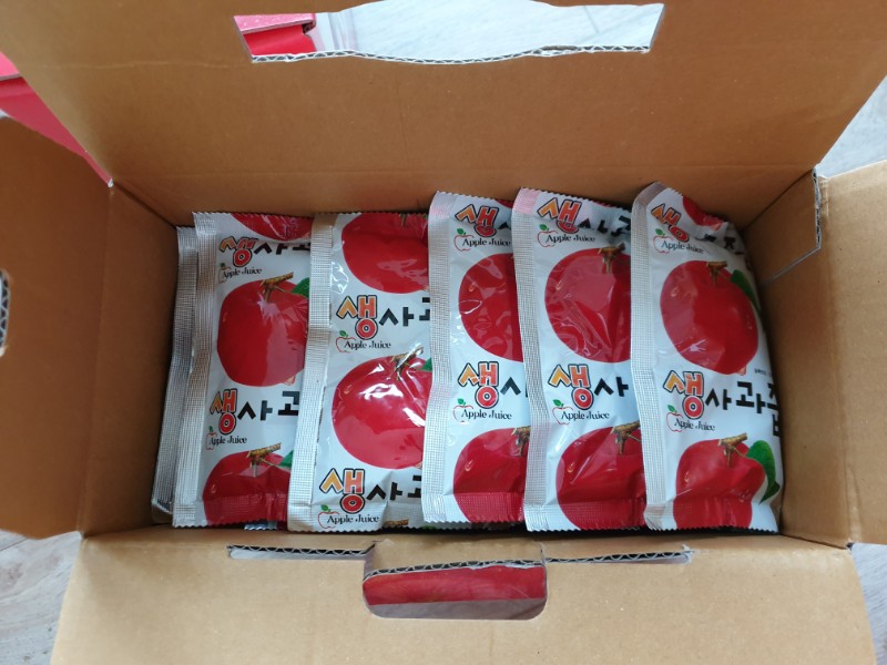 사과즙 사과쥬스 2박스 택포4만원
