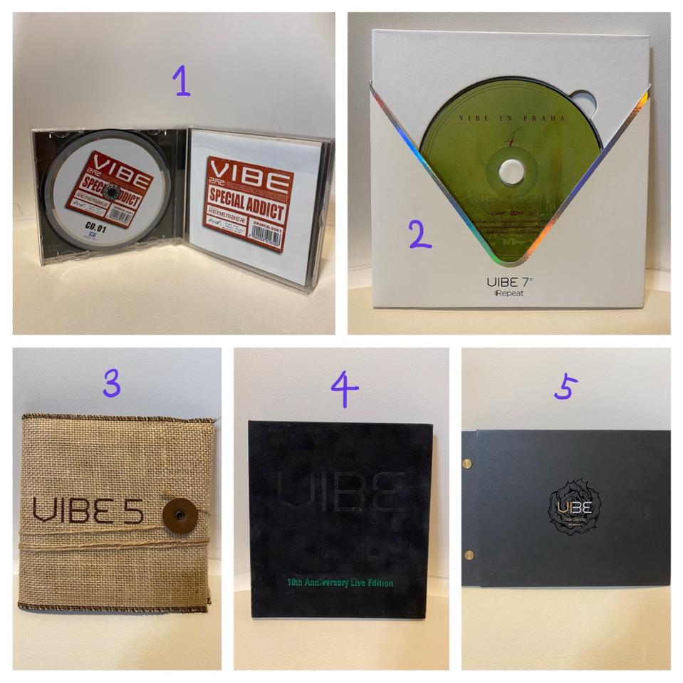 바이브 앨범 (2집, 10주년, 5집, 6집, 7집)