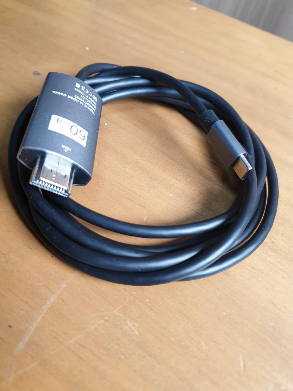 C type ~hdmi 케이블