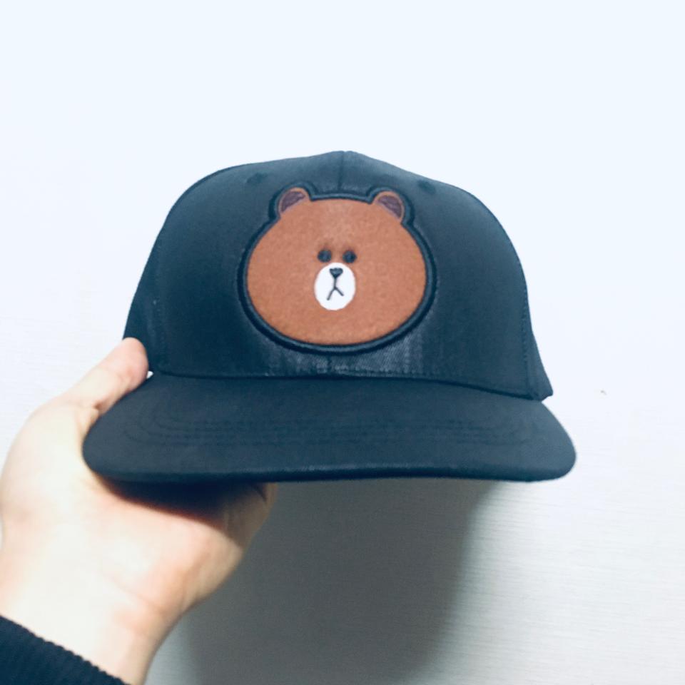 라인프렌즈 브라운 스냅백