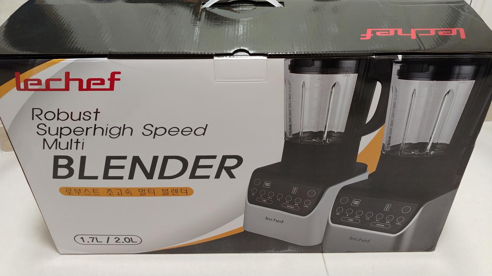 새상품) 르쉐프 로부스터 히팅블랜더 판매