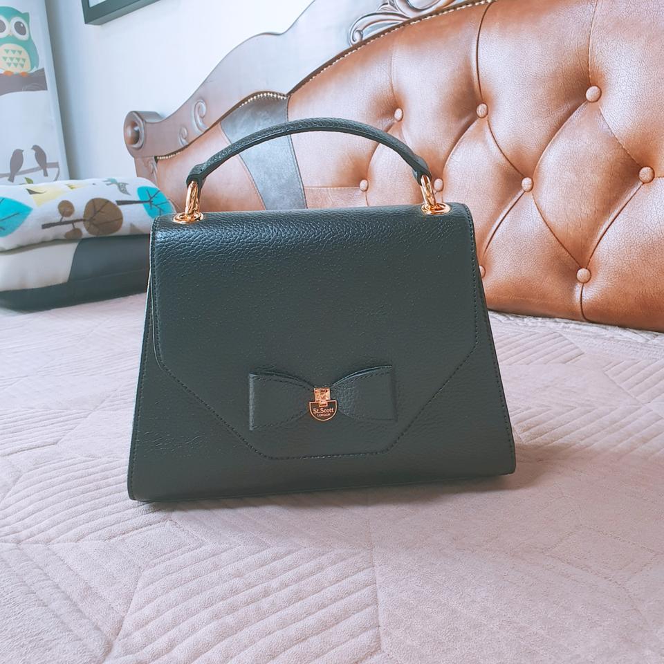 심플한 블랙 토트백 #가죽토트백 #세인트스코트