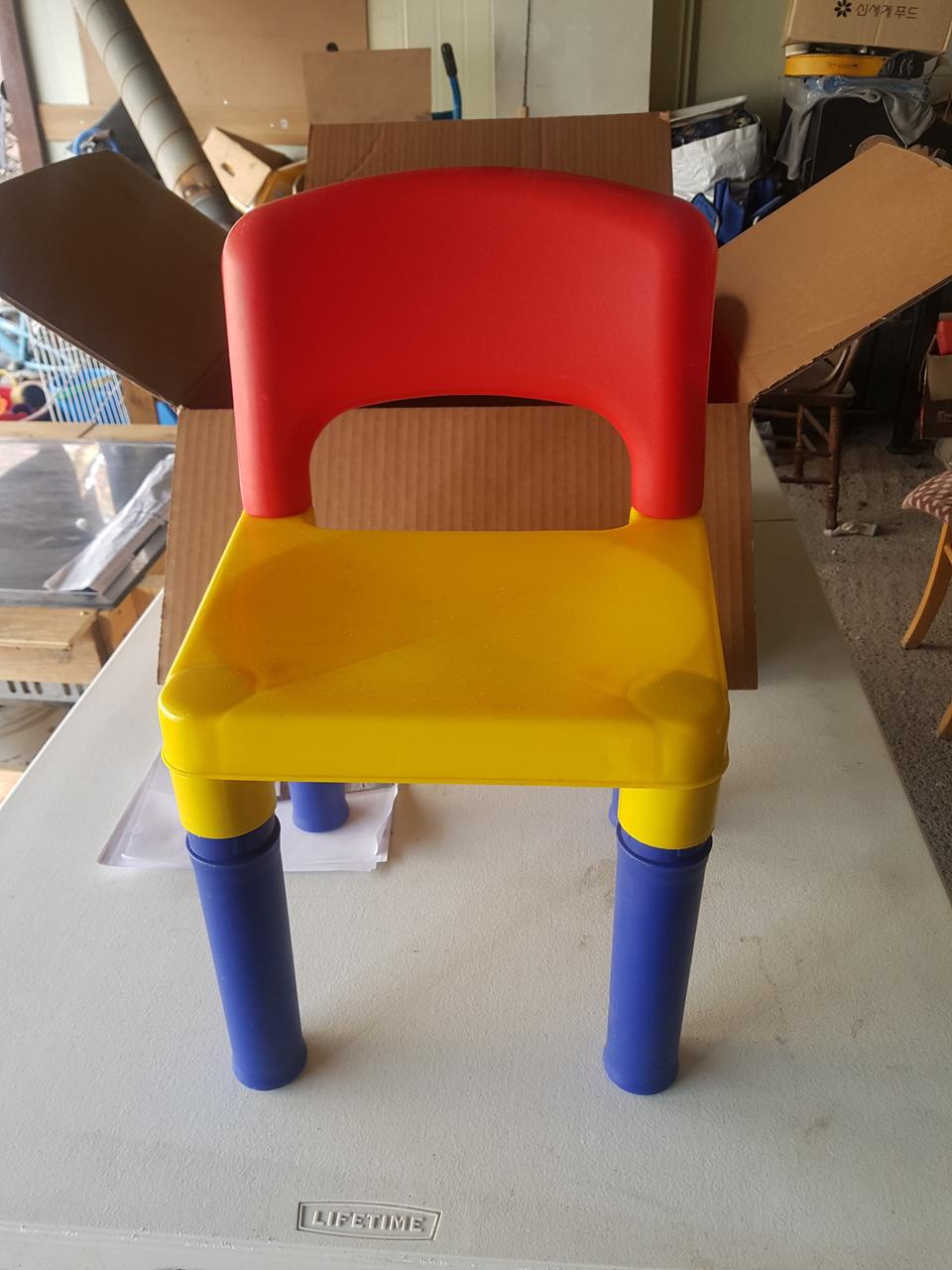 유아 의자2개