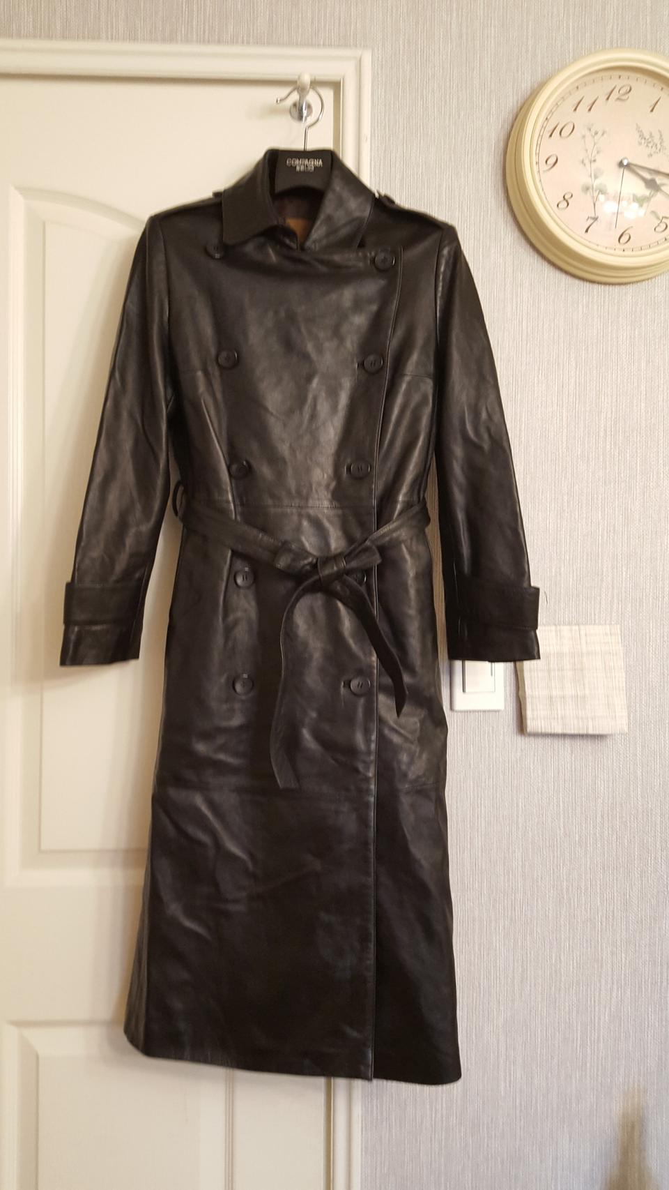 키라라 양가죽 롱트렌치