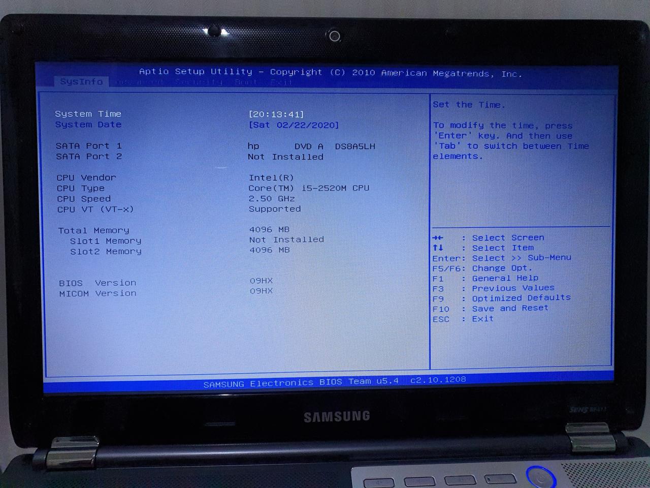 삼성 RF411 i5 부품용 노트북 판매합니다.