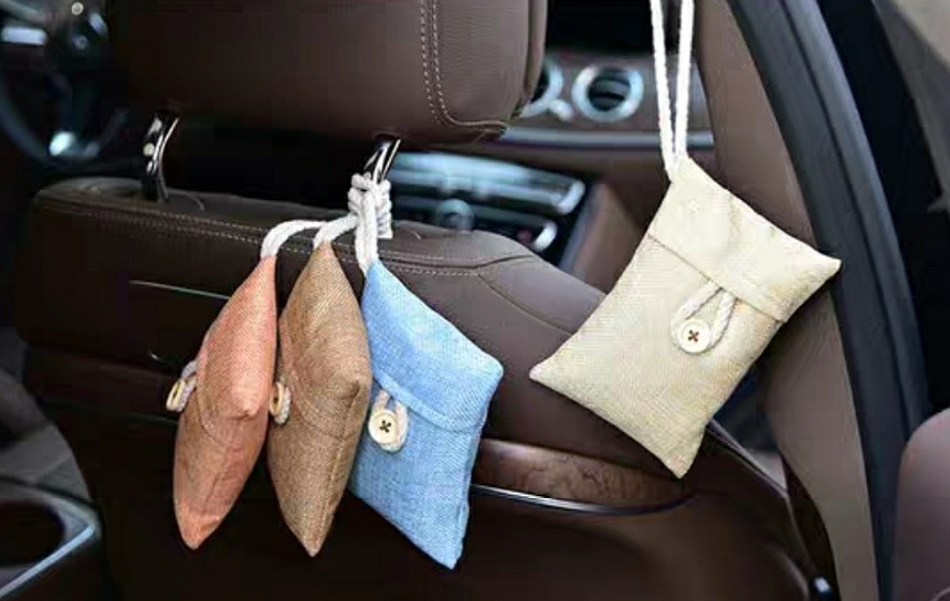 공기정화 및 제습 졸음운전 방지 참숯주머니