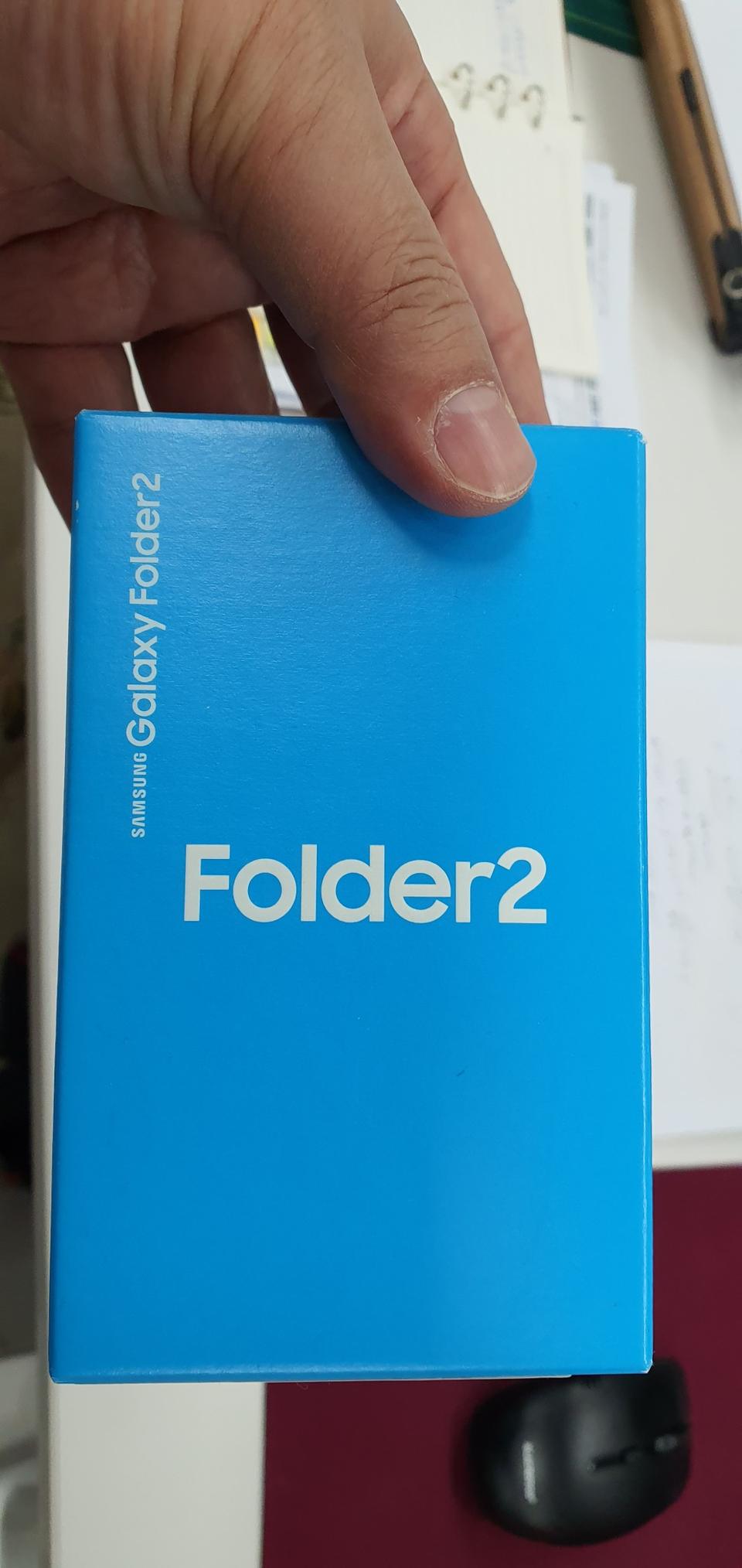 갤럭시 폴더2 미사용 구성품 풀박스