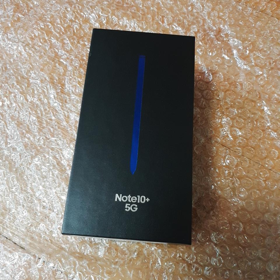갤럭시노트10+ 아우라블루 박스 새상품