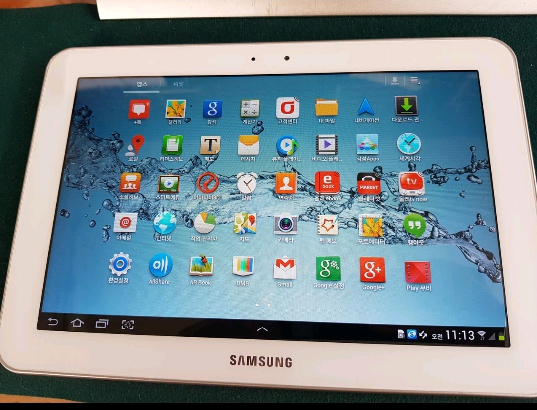 SHV-E140K 8.9inch tap  중고팝니다