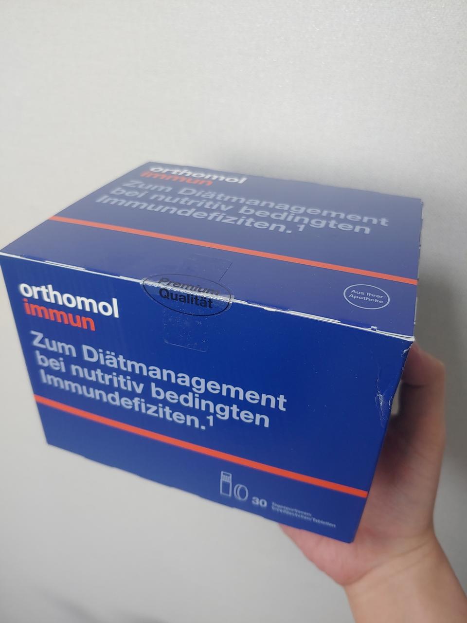 오쏘몰 이뮨 2박스 오르트몰 드링크+알약