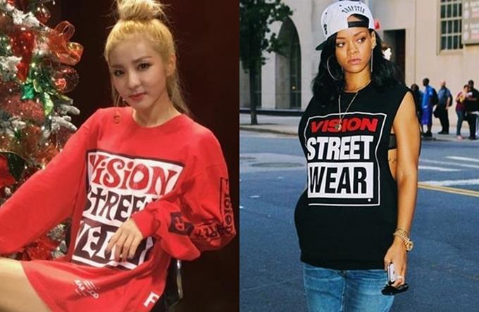 VISION STREET 후드티