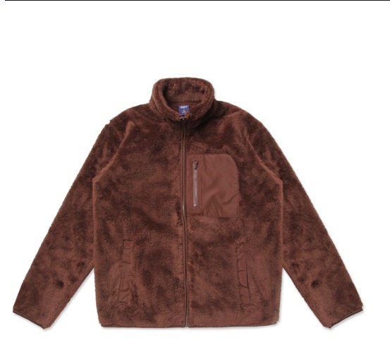 스파오 퍼플리스 루즈핏점퍼 브라운 후리스 플리스 덤블 뽀글이