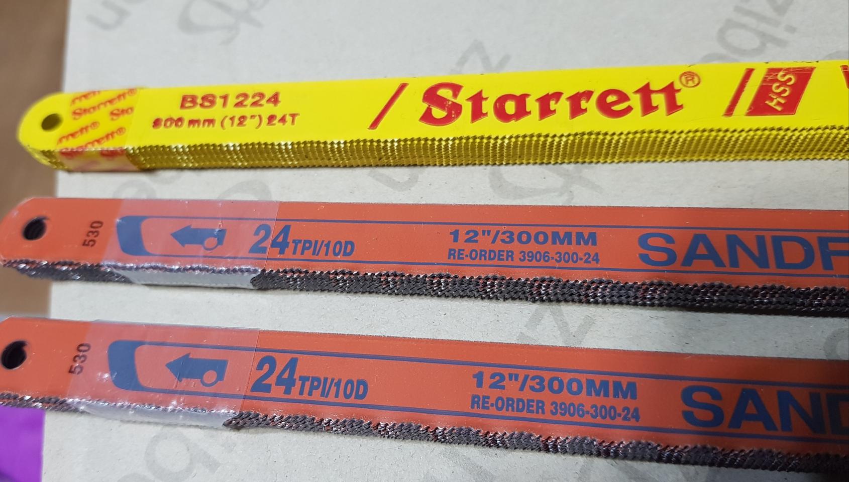 바코 손톱날 줄톱 12인치300mm +스타렛 12인치300mm