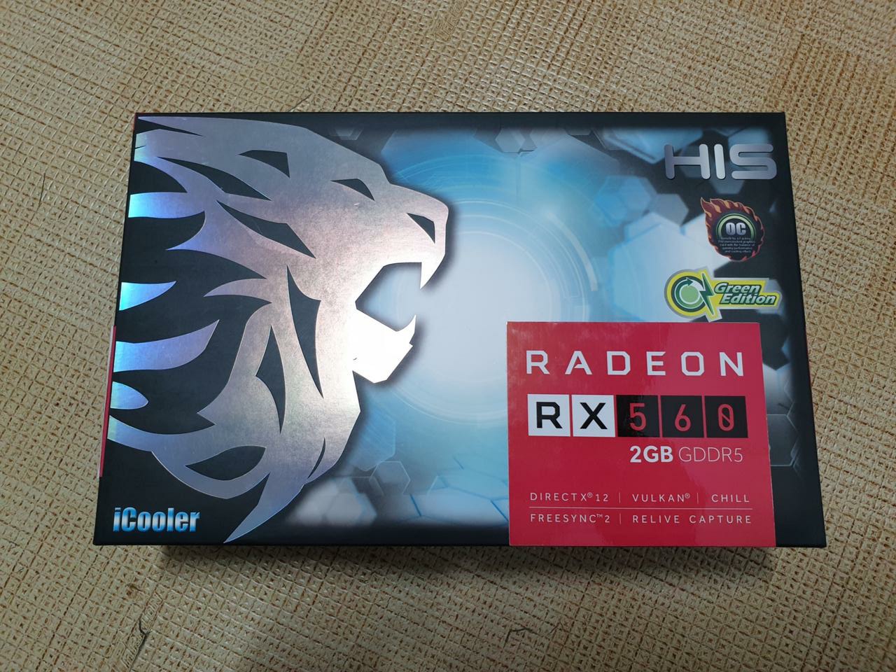 his RX560 2G 교환품