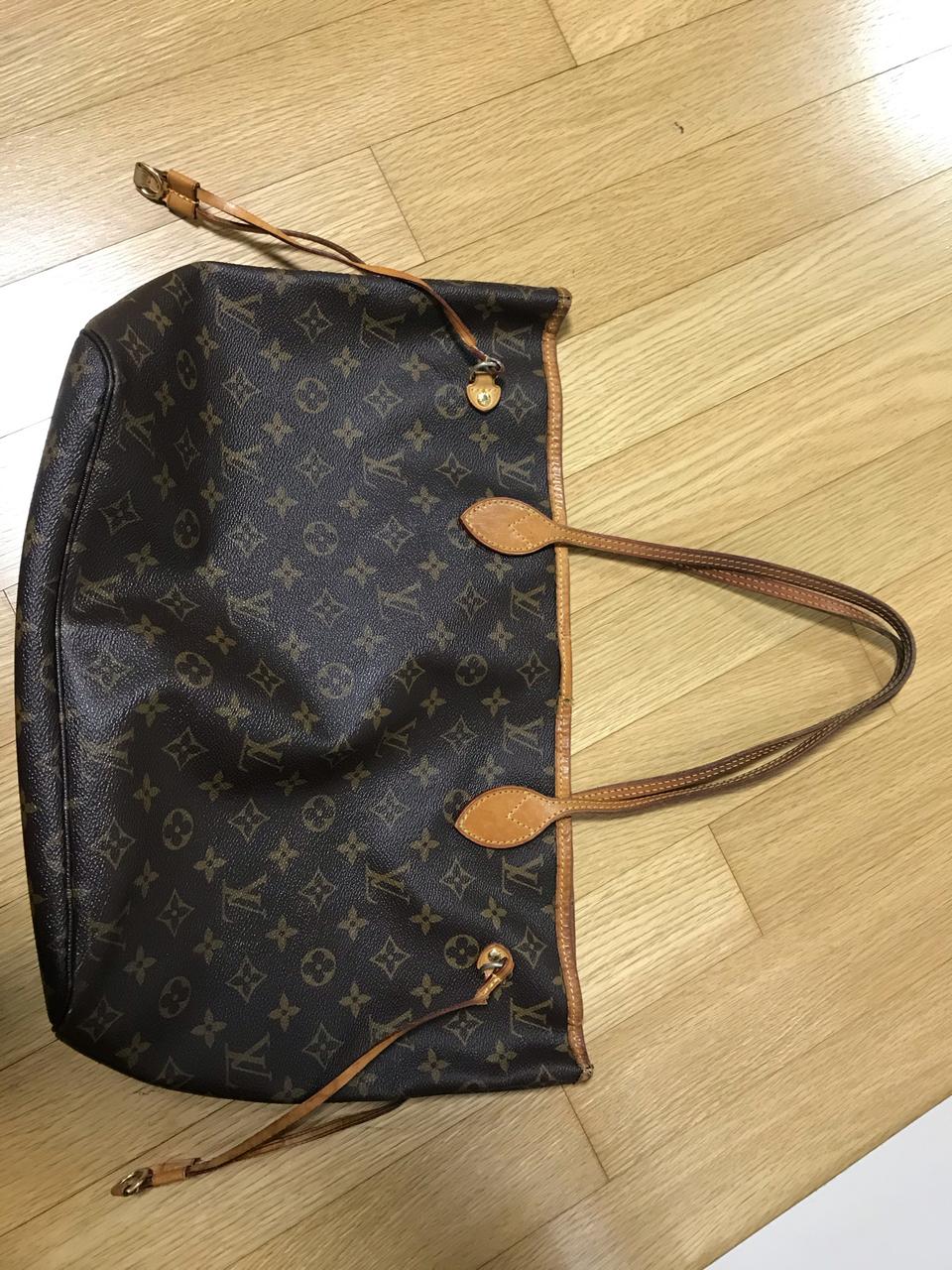 정품뤼비통 큰가방