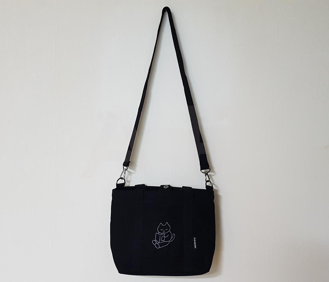 애슝 미니 북백 블랙