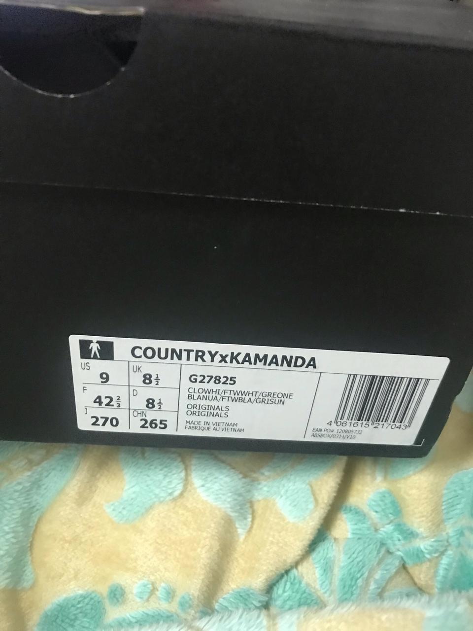 아디다스 카만다 올화이트 270새상품