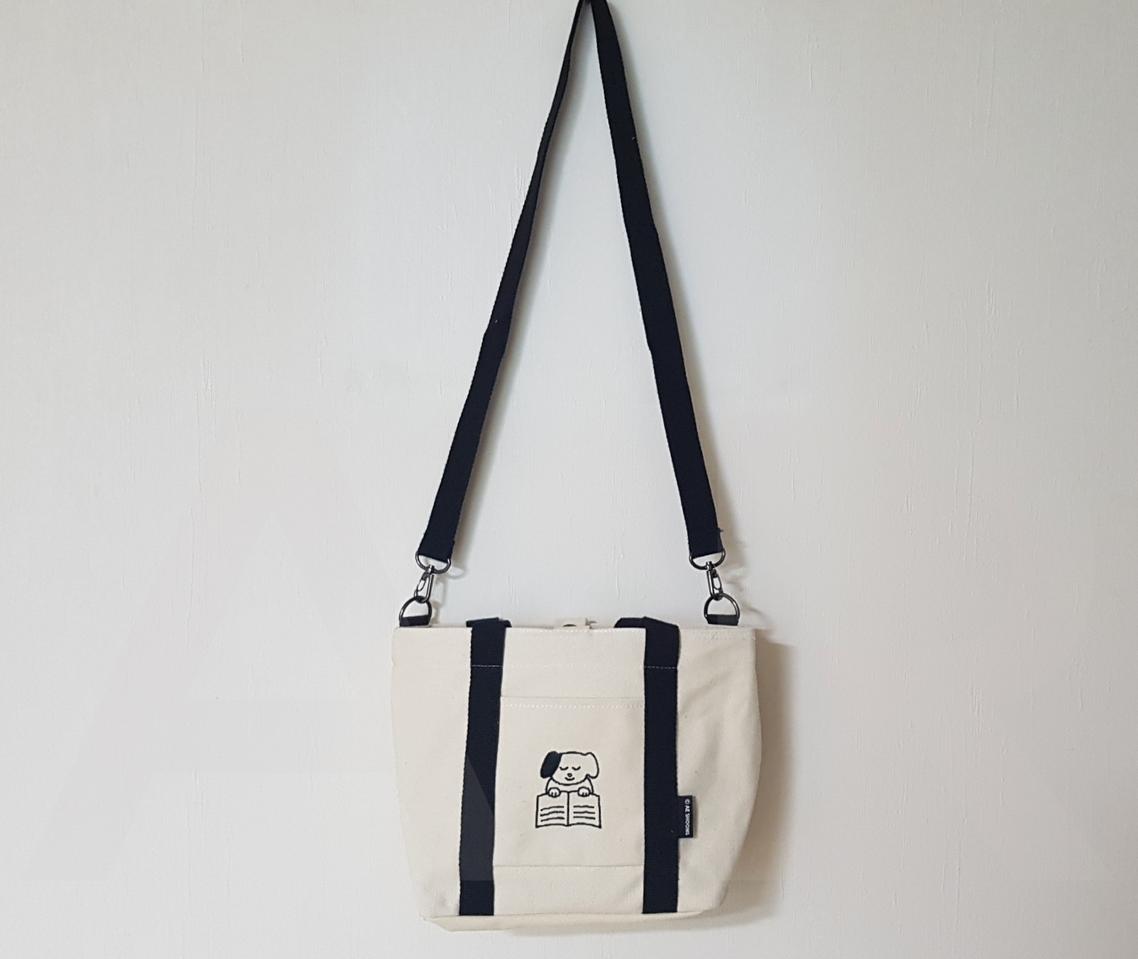 애슝 미니 북백 아이보리