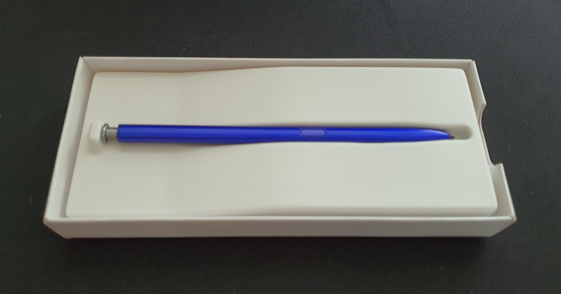 갤럭시 노트10/ 노트10+ S Pen(S 펜) 정품 파랑색 S급