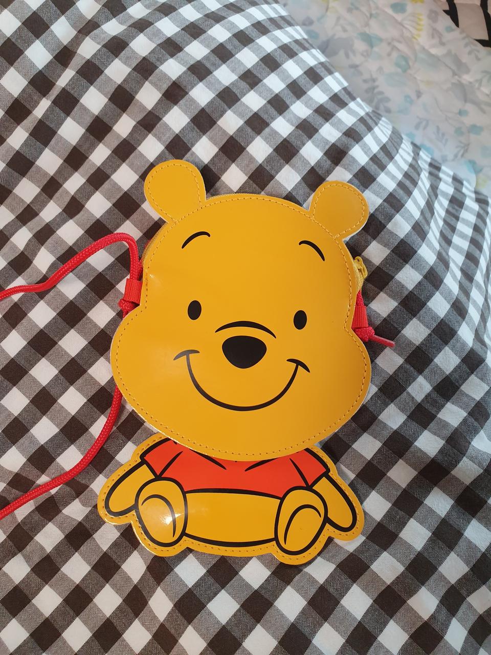 디즈니랜드 곰돌이푸우 목걸이지갑