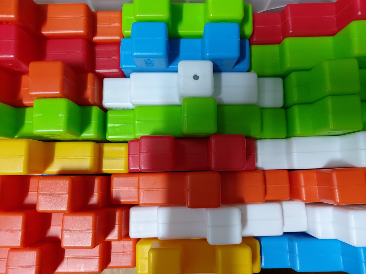 사각 십자 블록 와플 블럭 102 ㅡ15.6cm