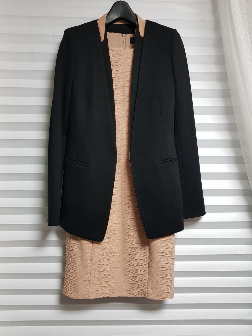 브랜드 원피스+자켓 세트