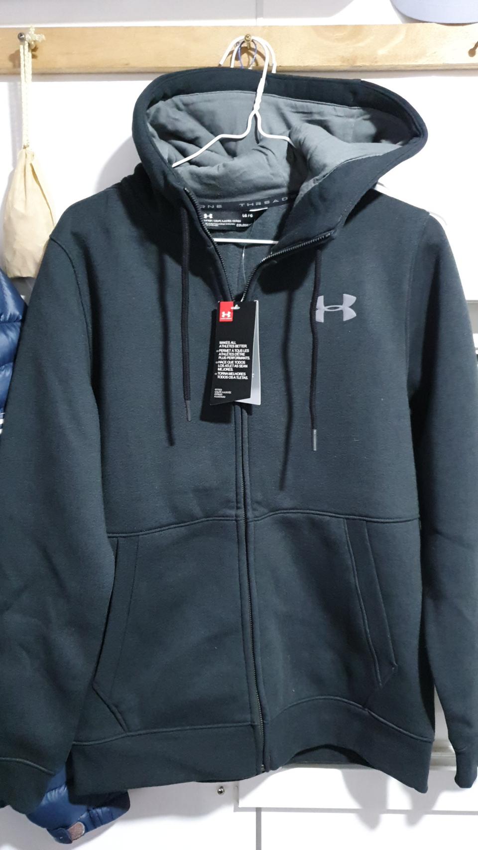 정품언더아머풀집업