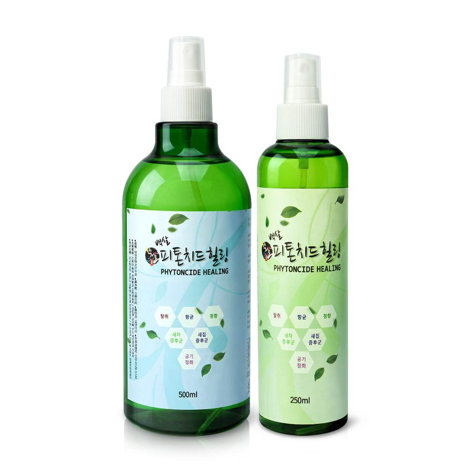 편백치드 소독용 마스크 살균 스프레이 소독 아로마 편백액 편백나무액 피톤치드수 에탄올푸딩