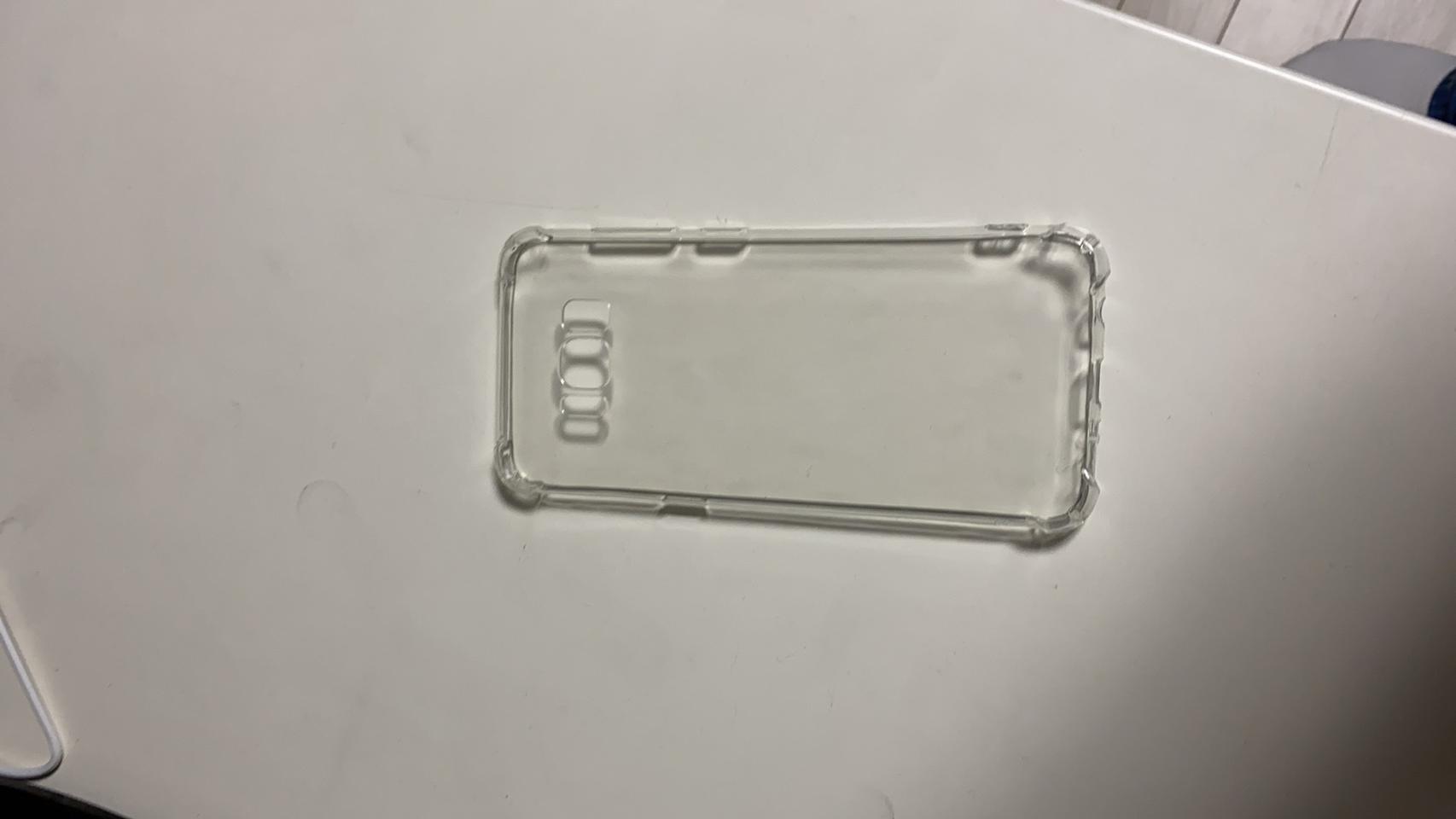 갤럭시 s8 안전 투명 케이스