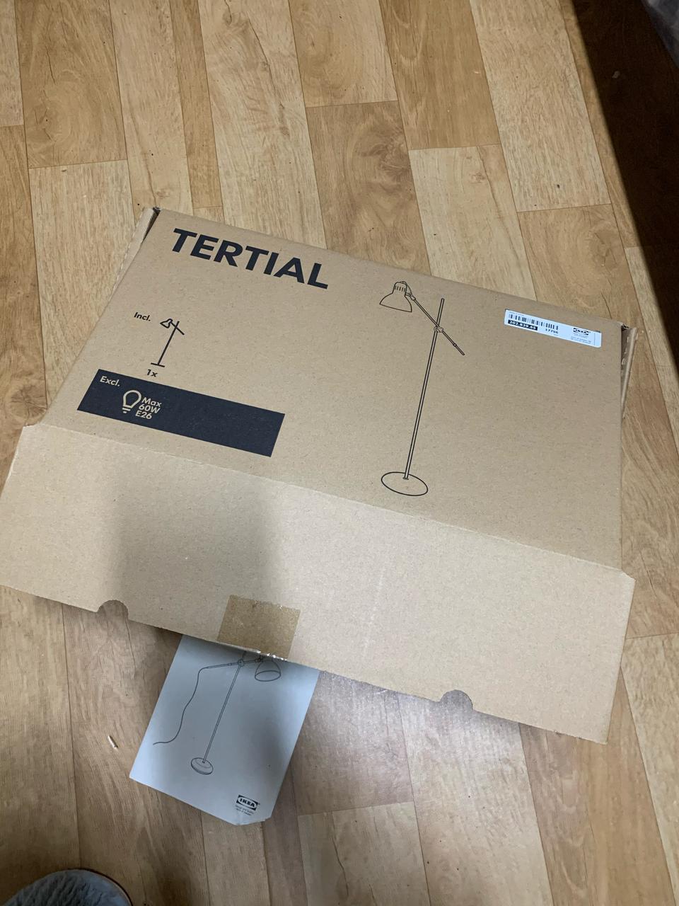 이케아 플로어 스탠드/독서등[새제품]