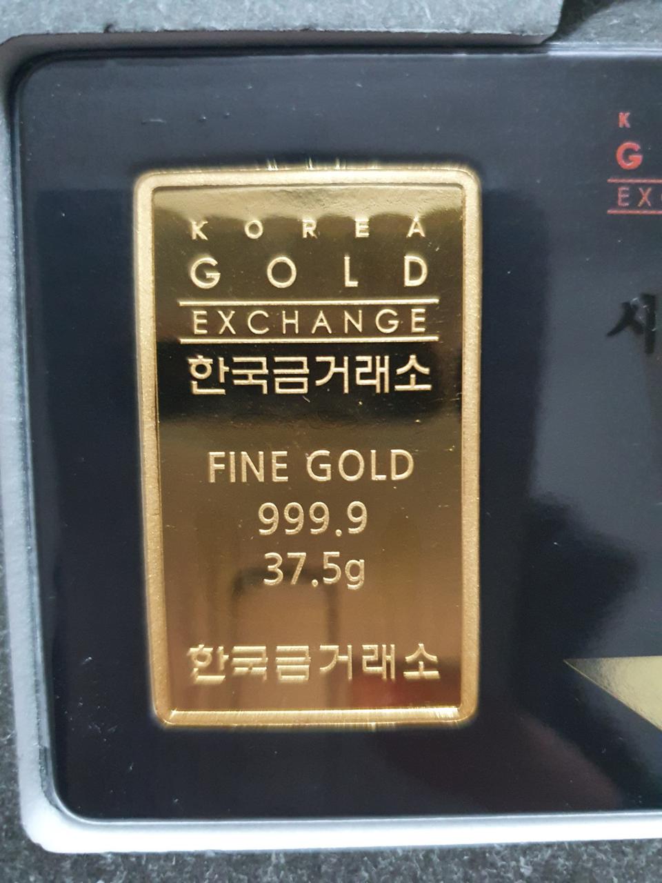 순금 골드바  10돈 37.5g