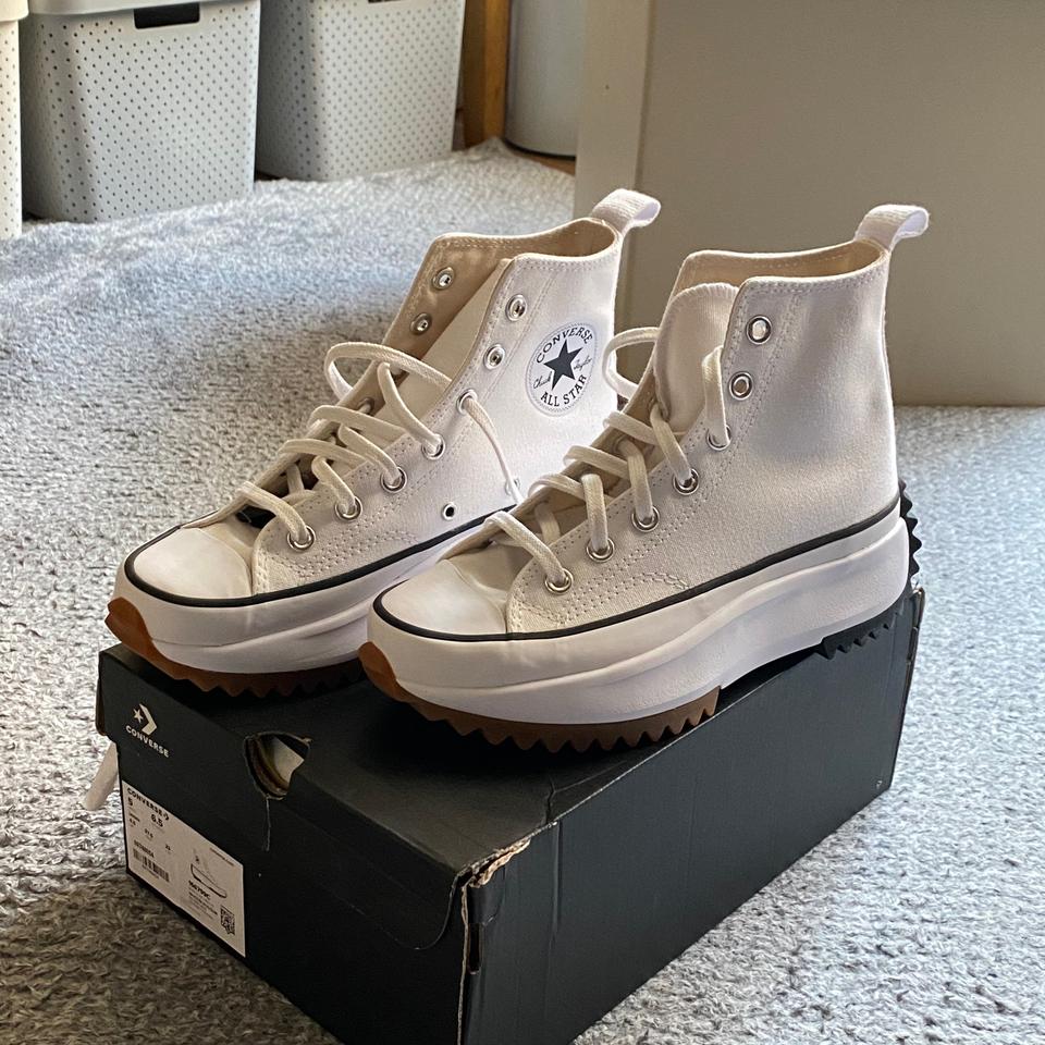 컨버스 런스타 하이크 보급형 화이트 240거래합니다 :)