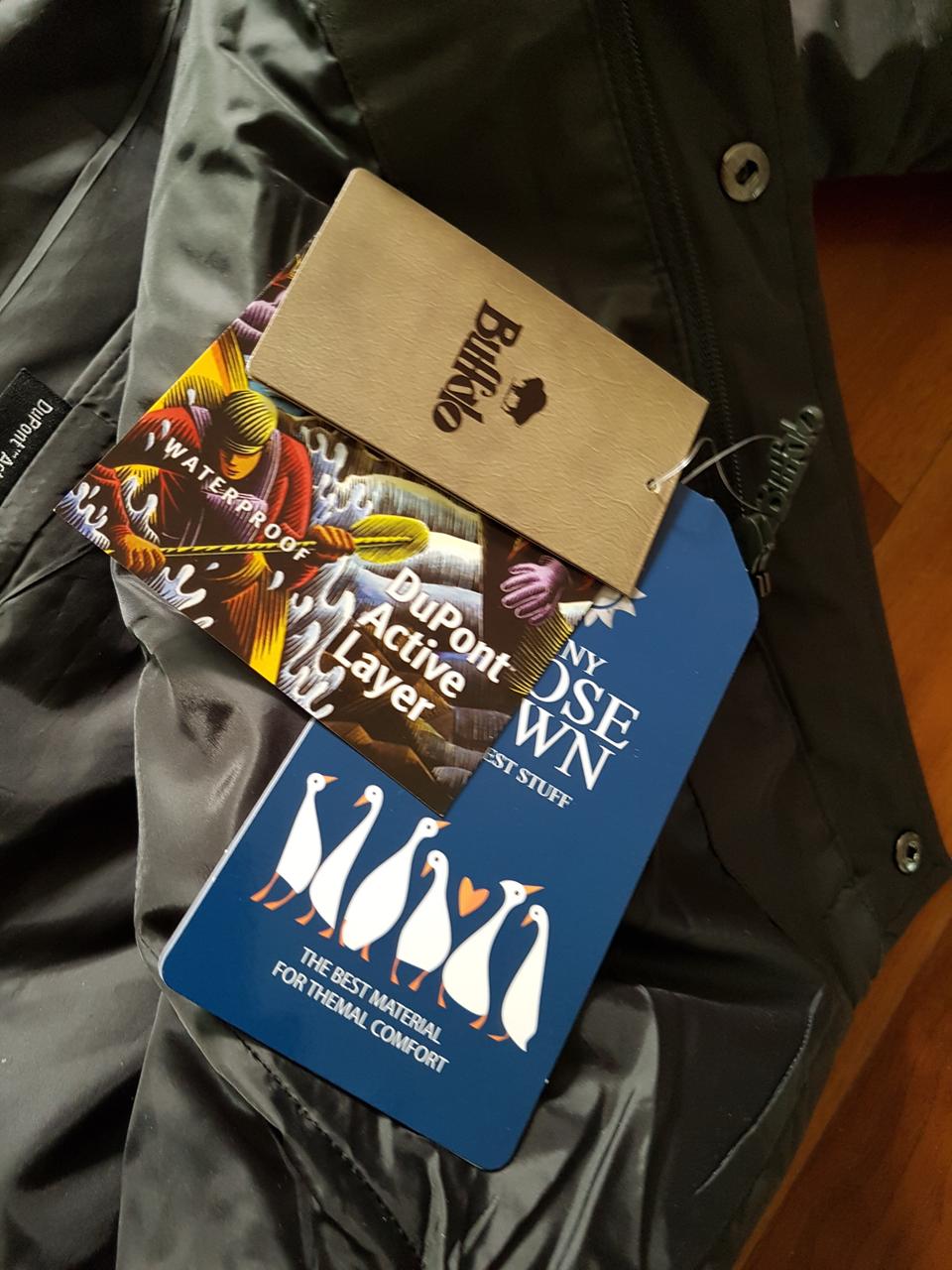 버팔로 패딩덕다운점퍼 새상품