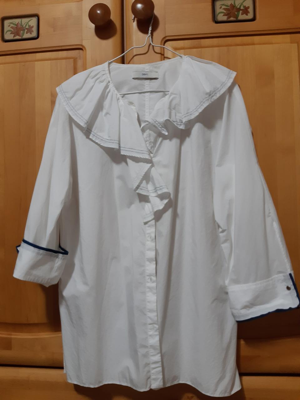 듀엘 면블라우스 55~66사이즈