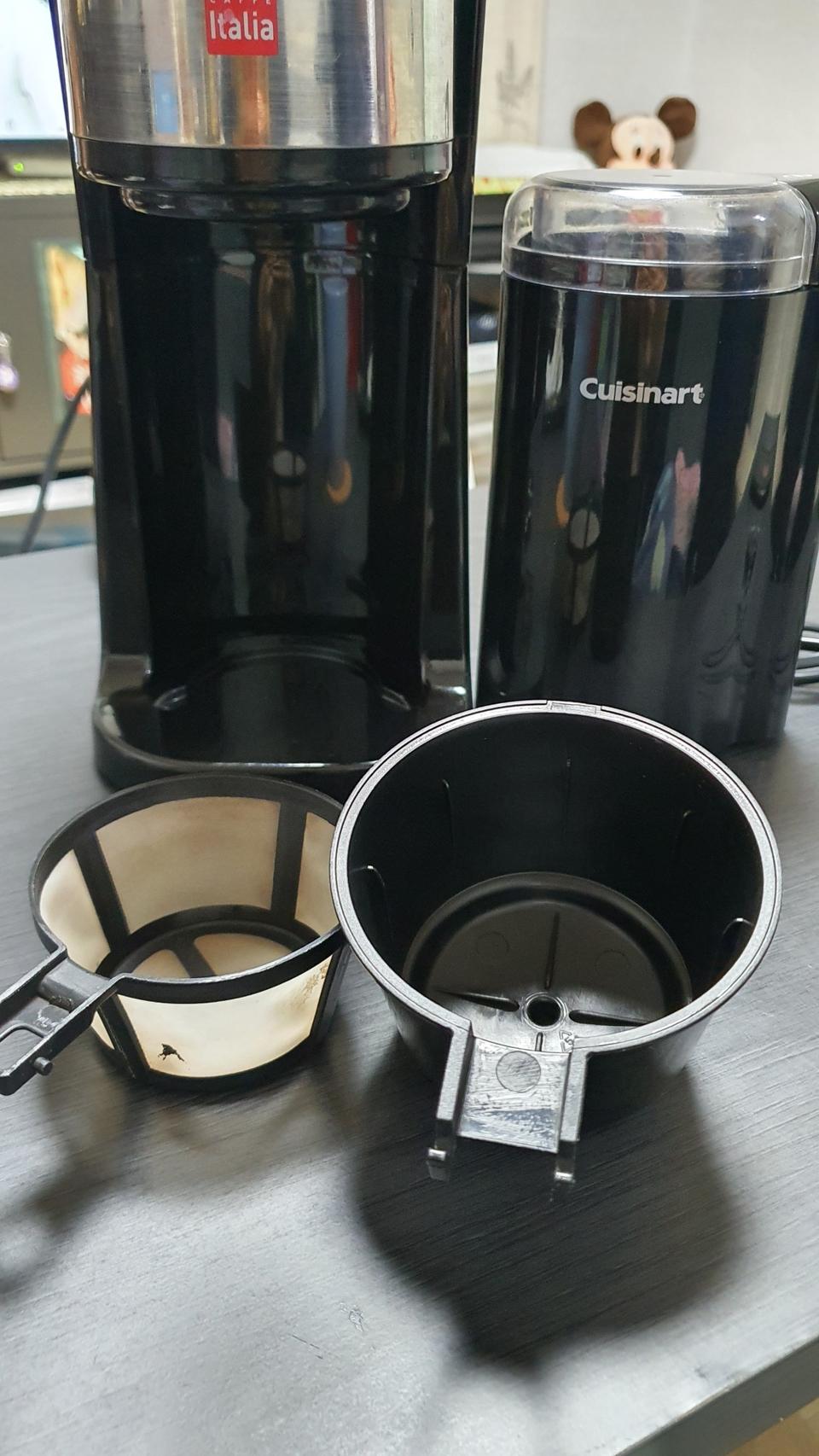 (가격내림)드립커피 머신과 그라인더 판매합니다