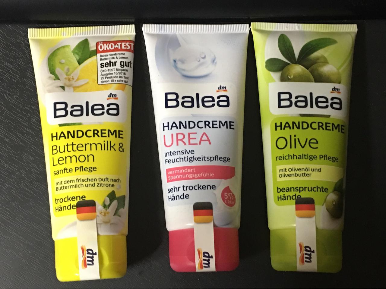 독일 발레아 Balea. 핸드크림 3종세트. 새제품