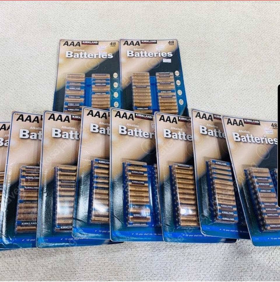커클랜드 AAA 배터리 팩 48개