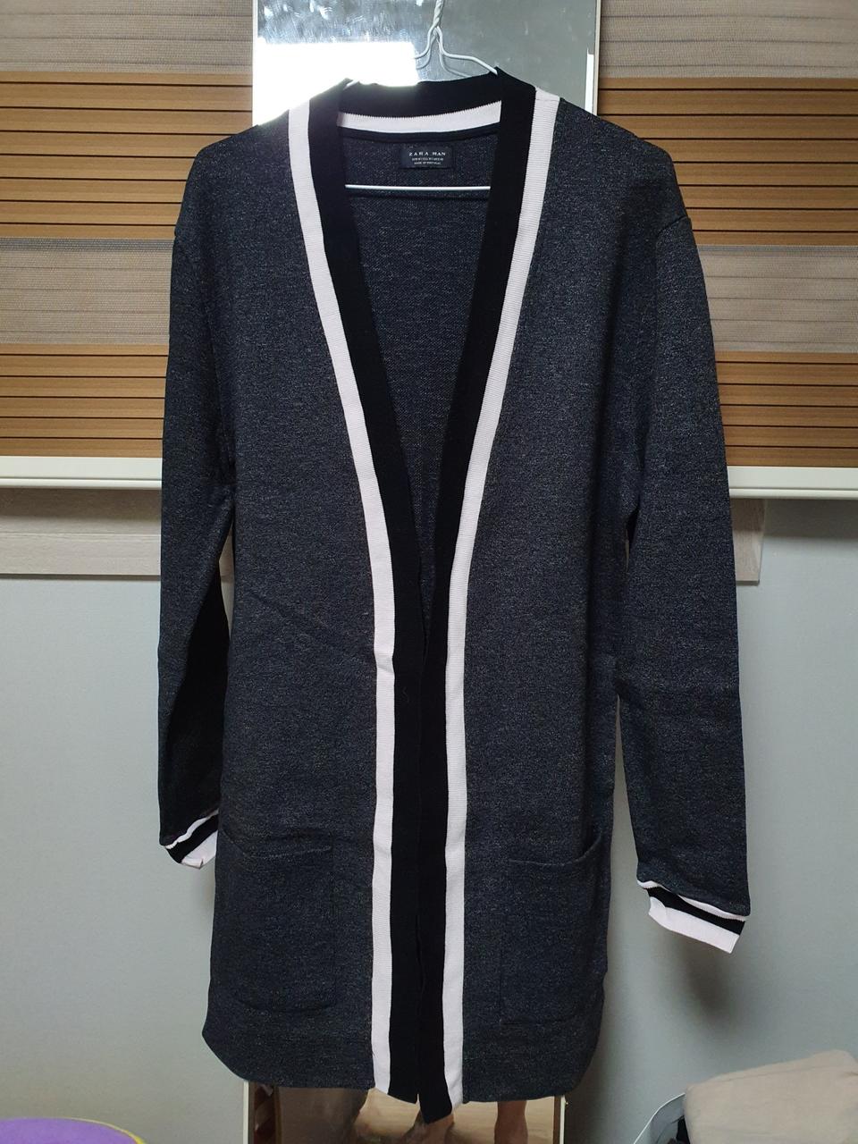 남성 자라 니트 가디건