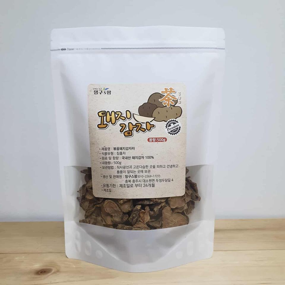 볶은 돼지감자차 대용량 500g