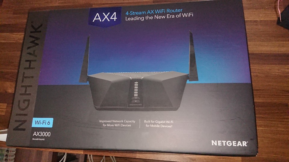  넷기어 RAX40 (AX3000) 해외직구용 미개봉제품	|